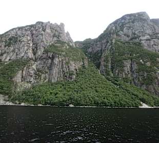 Landschaft am Binnenfjord
