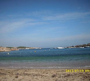 Strand in 300 m Entfernung