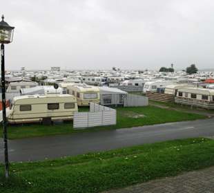 Ausblick auf den Campingplatz