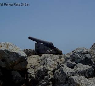 Gipfel des Penya Roja