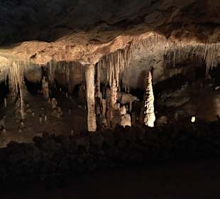 Tropfsteinhöhle – leider tropft es sehr wenig ):