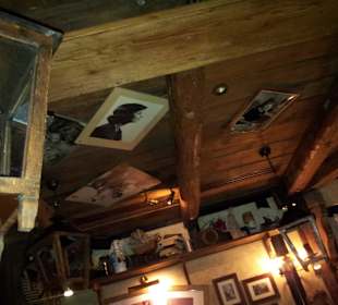 Blick hoch zur Decke