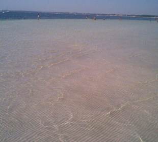 Blicken bis auf den Meeresgrund