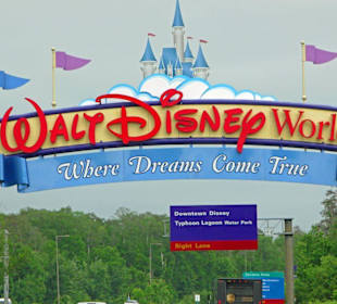 Die Anfahrt zur "Spaßwelt"