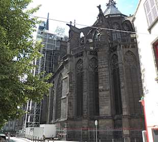 Widok od strony przebiterium