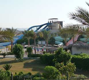 Aquapark vom Dar El Madina aus