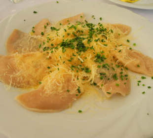 Spinatschlutzkrapfen