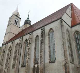 Bei einer Besichtigungstour durch Magdeburg
