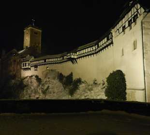 Die Wartburg - bei Nacht 