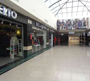 In der Mall unterwegs