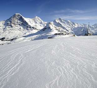 Schnee Männlichen Gipfel