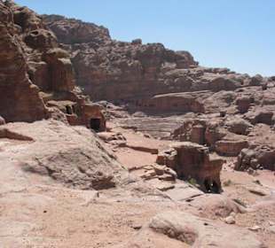 Spacer po Mieście Wykutym w Skale - Petra