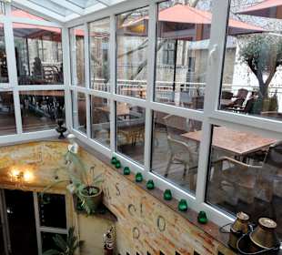 Blick in den Außenbereich