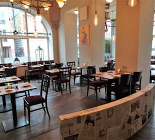 Impressionen aus den Gasträumen des Le Feu Bremen