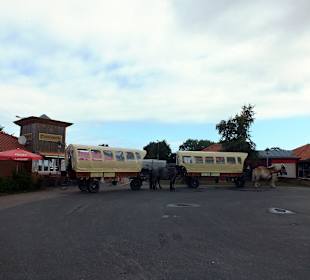 Pferdekutschen zum Kap Arkona