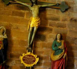 Am Toreingang zu sehen