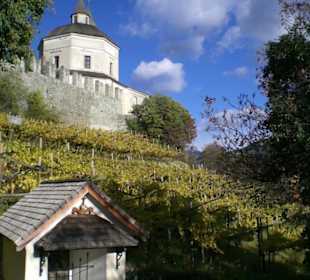 Kloster Säben im Herbst