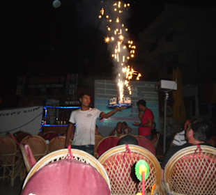 Kleine Showeinlage zwischendurch