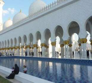 Sheikh Zayed Moschee in Abu Dhabi