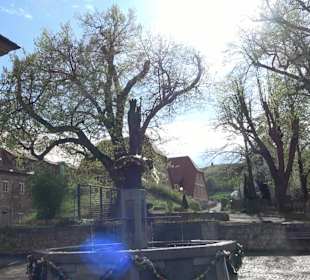 Brunnen am Kloster Kirchheim am Ries