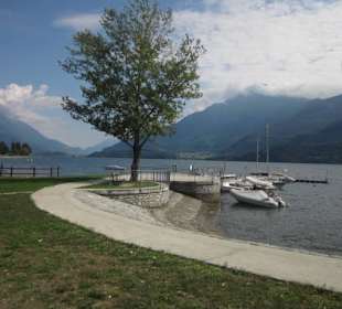 Uferpromenade in Richtung Dongo