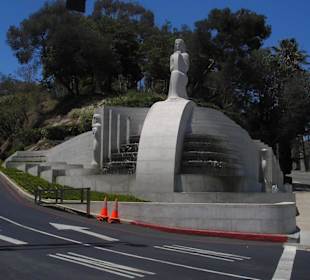 Einfahrt zu Hollywood Bowl