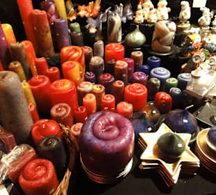 Auslagen auf dem Lamberti-Markt