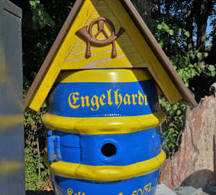 Der Postkasten von Engelhardt's Keller