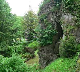 Blick von der Kapelle auf  Altenstein