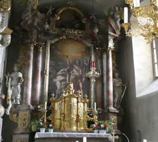Die katholische Kirche im Ortsteil Fahr