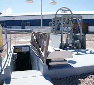 Eingang in die Kommandozentrale