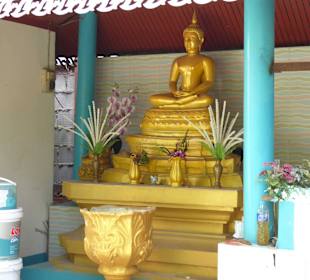 Schöne Buddhastatue