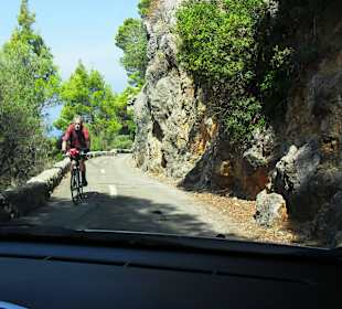 Straße nach Port de Valdemossa