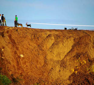 Da geht es dann rauf