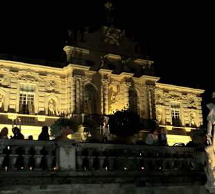 Schlossansicht bei Nacht