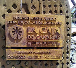 Windmühle in Puerto de Mogán