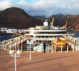 Ankunft: Kreuzfahrthafen-Santa Cruz