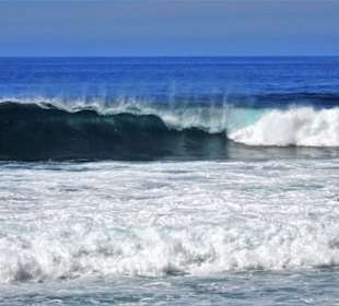Am Strand der Fajã dos Padres