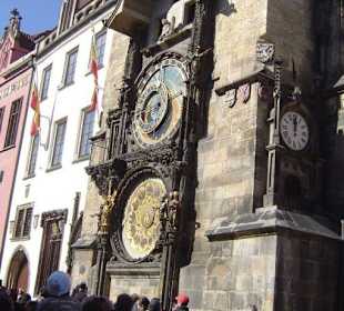Die astronomische Uhr in Prag