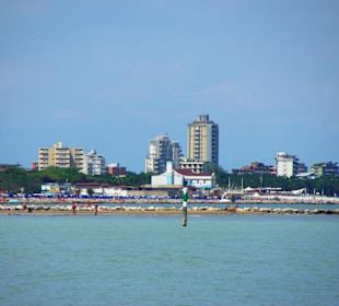 Leuchtturm Richtung Lignano