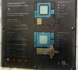 Übersichtsplan zum Klosterrundgang