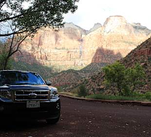 Blick in den Zionpark 