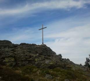 Gipfelkreuz am gr. Arber