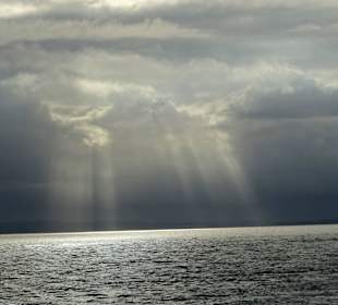 Boot Kreidefelsen Ostsee