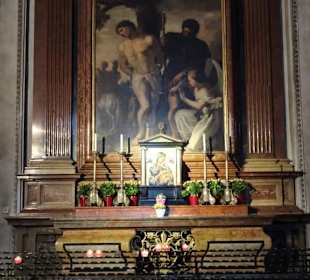Altar einer Seitenkapelle