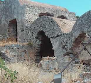 Lebrainsel Spinalonga bei Kreta