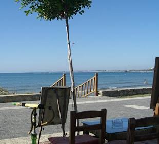 Meerblick von der Pit Stop Bar