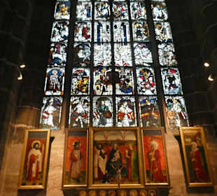 Die sehenswerte Lorenzkirche in Nürnberg