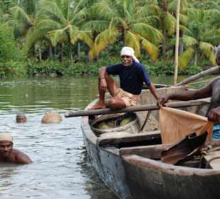 Rozlewiska Kerali / Południowe Indie