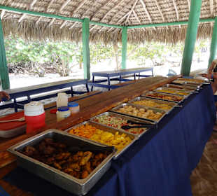 Mittagessen des Anbieters